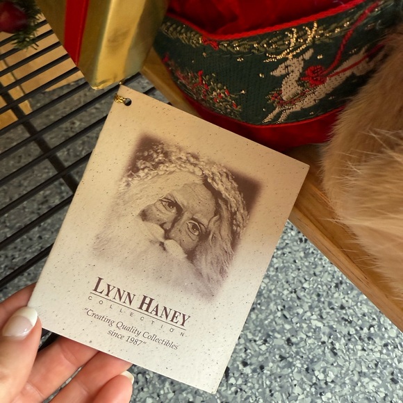 Festive Santa Claus with Dog and Christmas Tree Decor - Picture 3 of 4